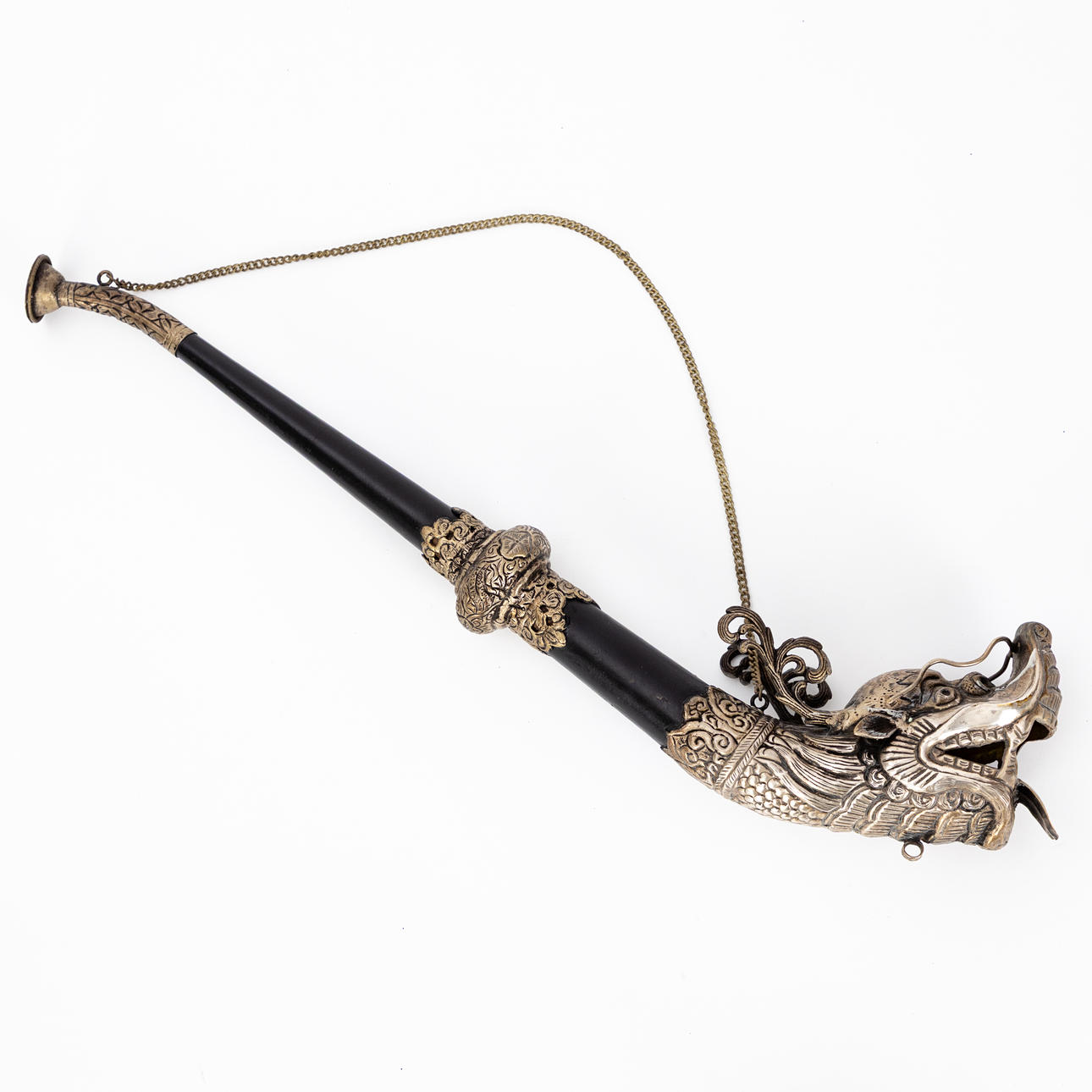 Rkangling ritualtrompet, Tibet, 20. Jh.