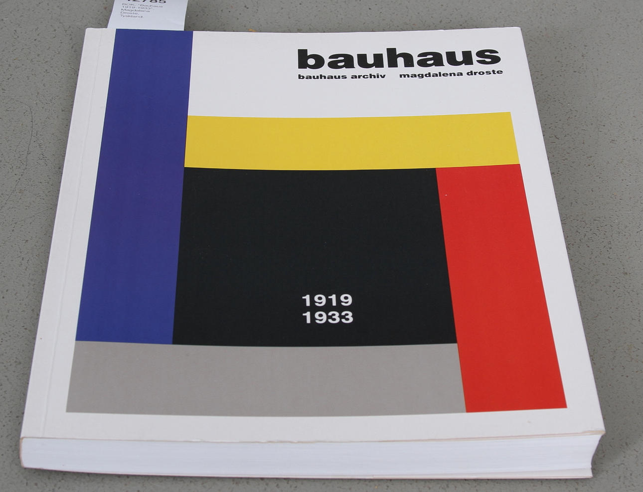 BOK, "Bauhaus 1919-1933", Magdalena Droste, Tyskland.