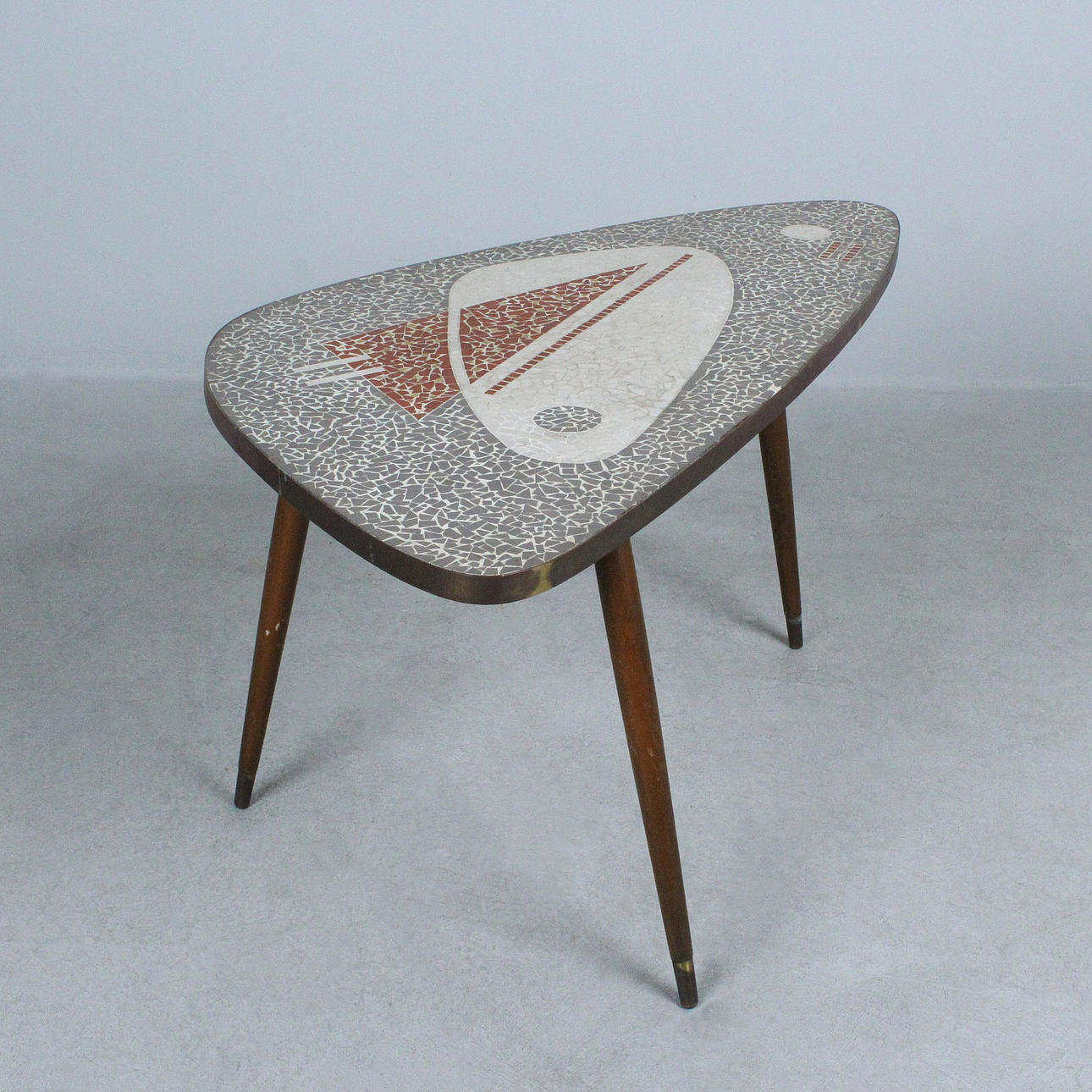 Coffee table/Coffee table with mosaic, 1950s.