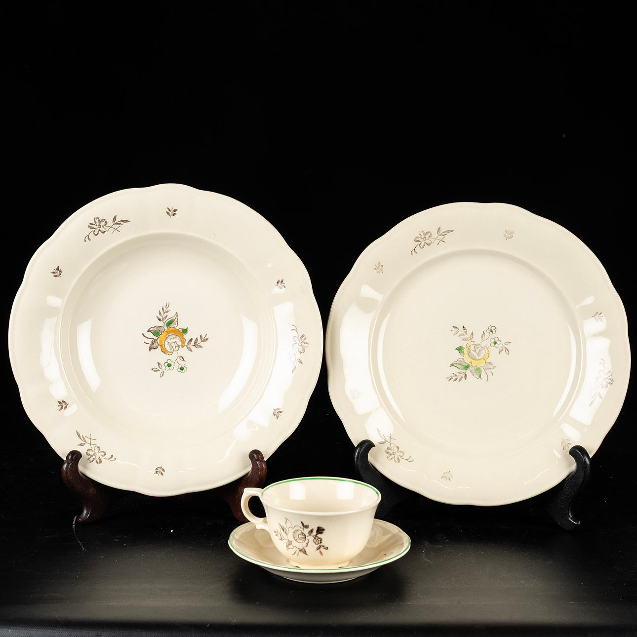 SERVISDELAR, 24 st, "Stella", Rörstrand, 1940-tal.