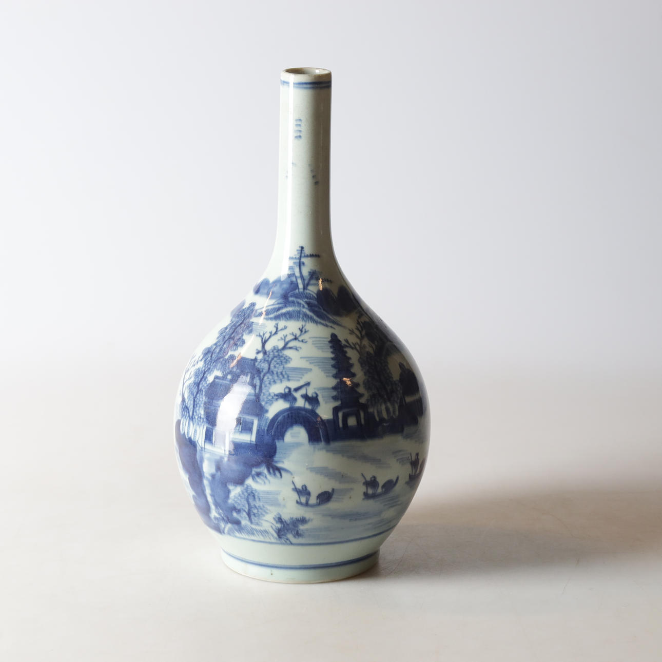 FLASKVAS, porslin, Kina.