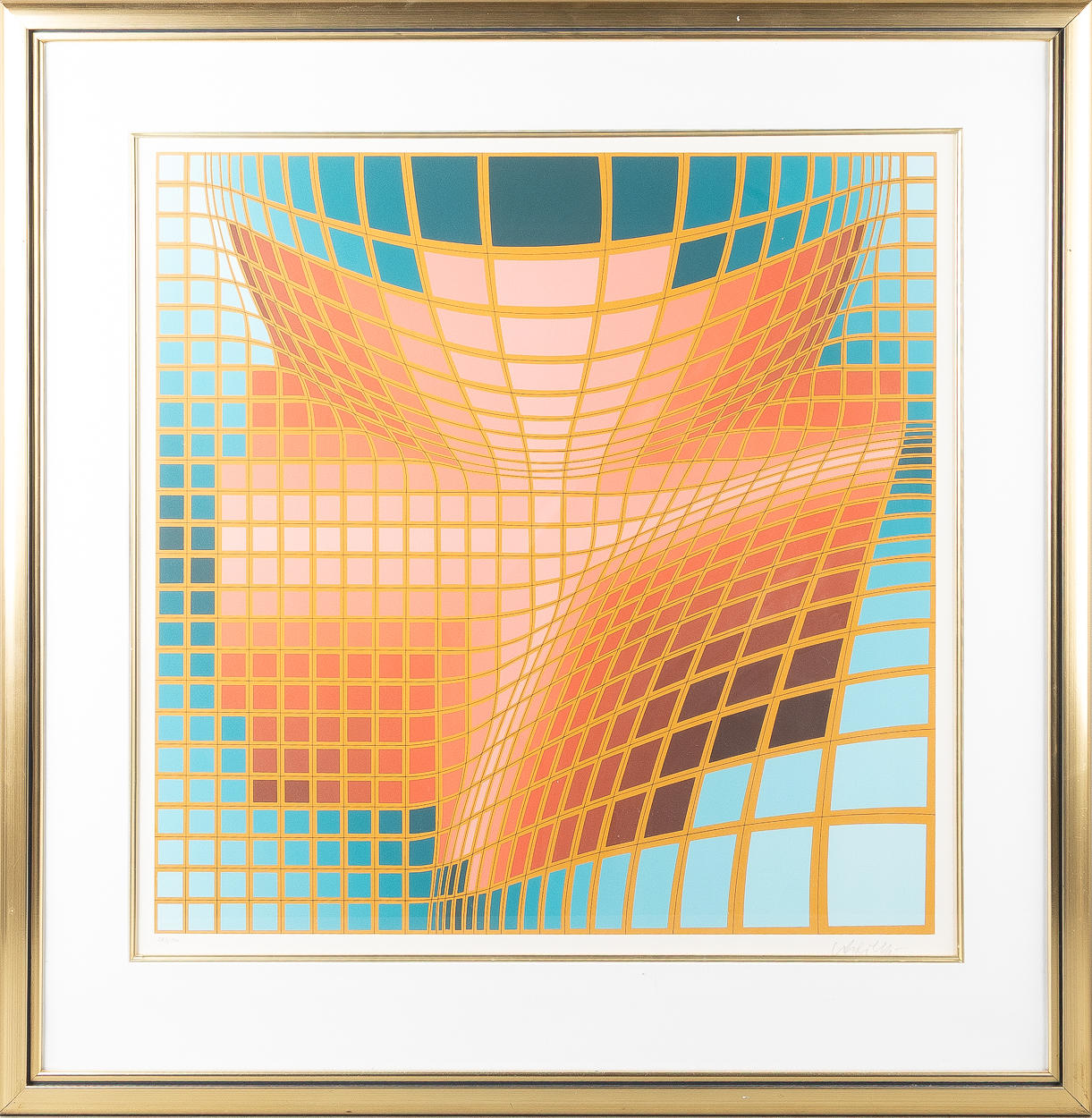 VICTOR VASARELY. „Edetta“.