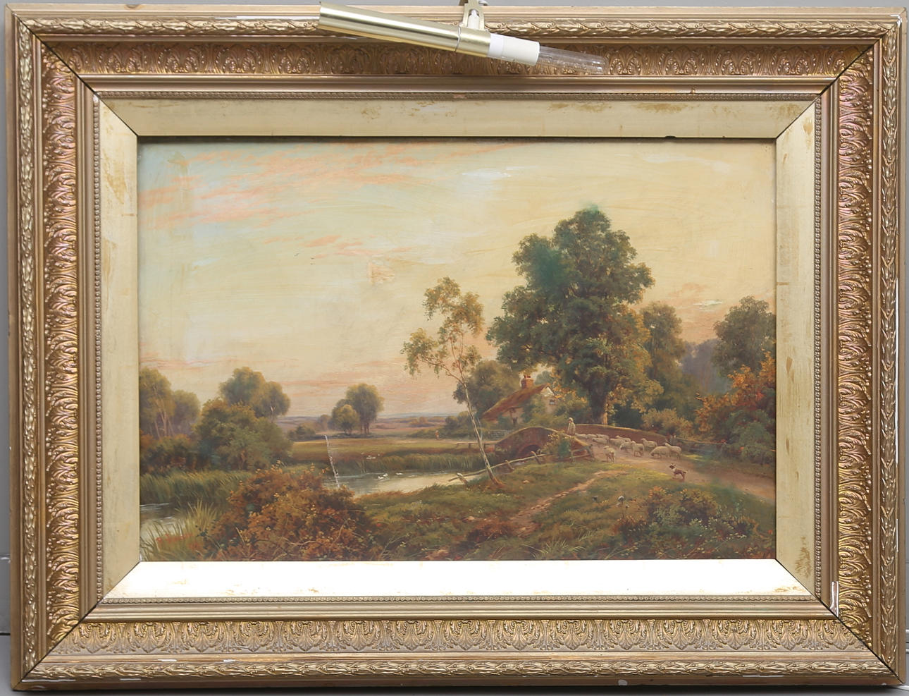 OIDENTIFIERAD KONSTNÄR. Olja på duk, signerad och daterad 98.