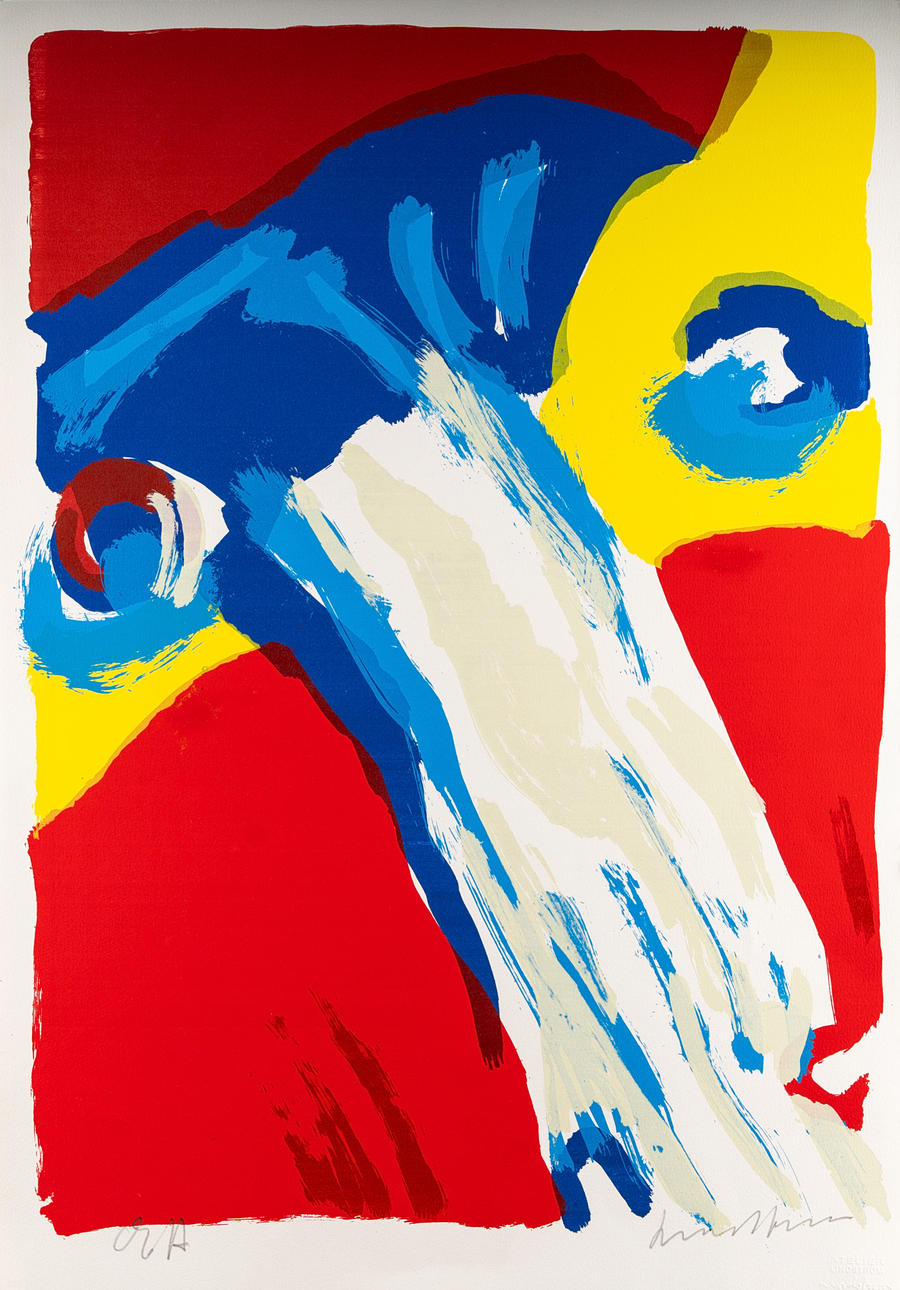 BENGT LINDSTRÖM. Lithograph in colours, Signed & numbered: EA.