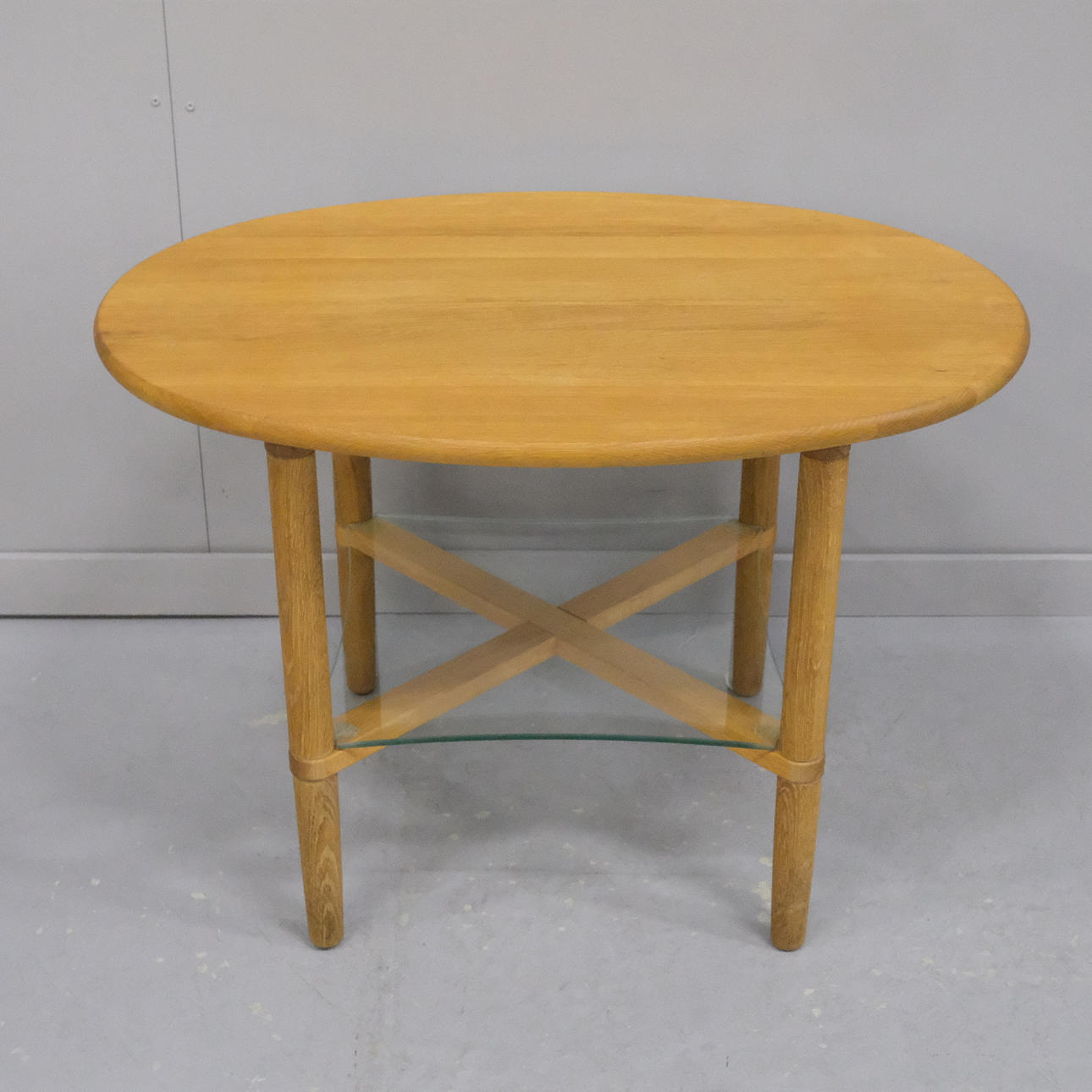 KAFFEETISCH, „OPUS“, HASLEV, EICHE.