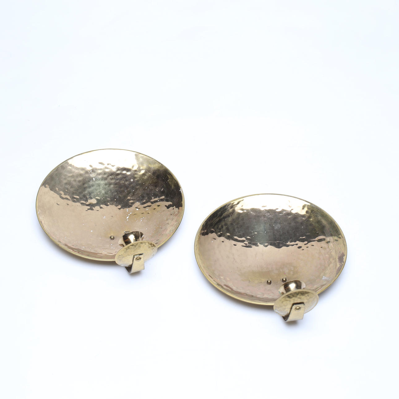 LAMPETTER, ett par, mässing.