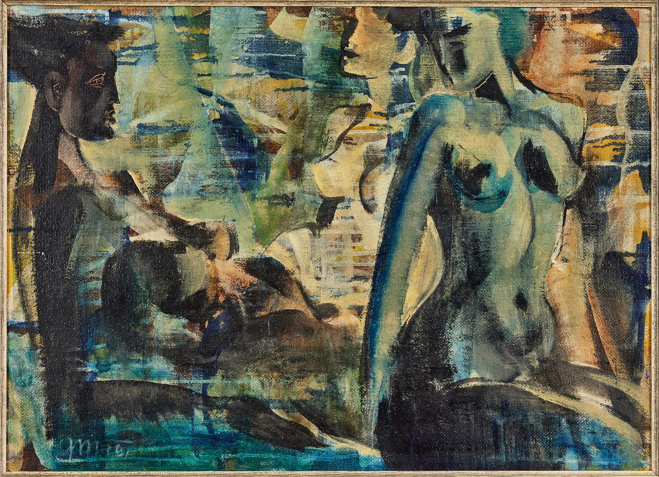 GUSTAV MÄGI. Three women.