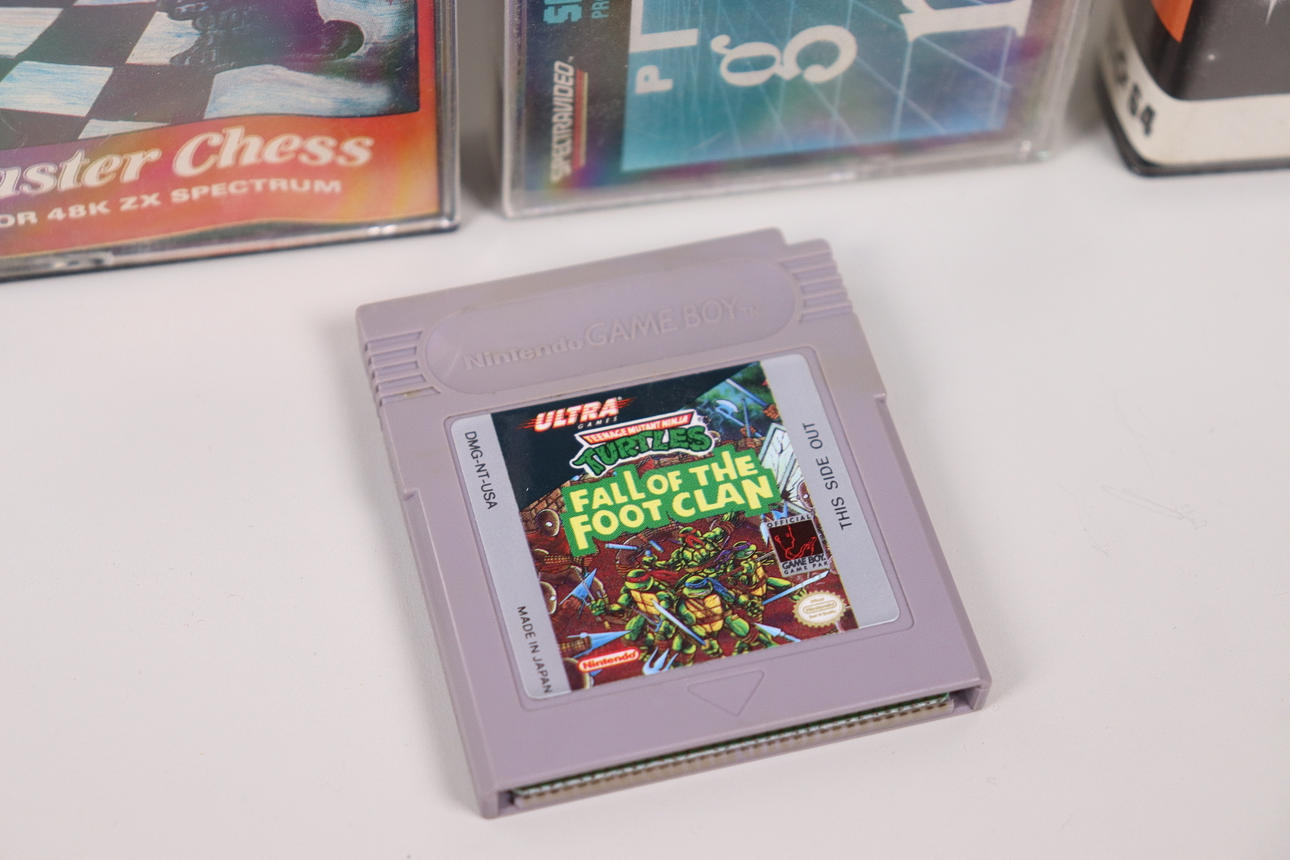 GAMES for C64, Spectrum and Nintendo Game Boy, 9pcs