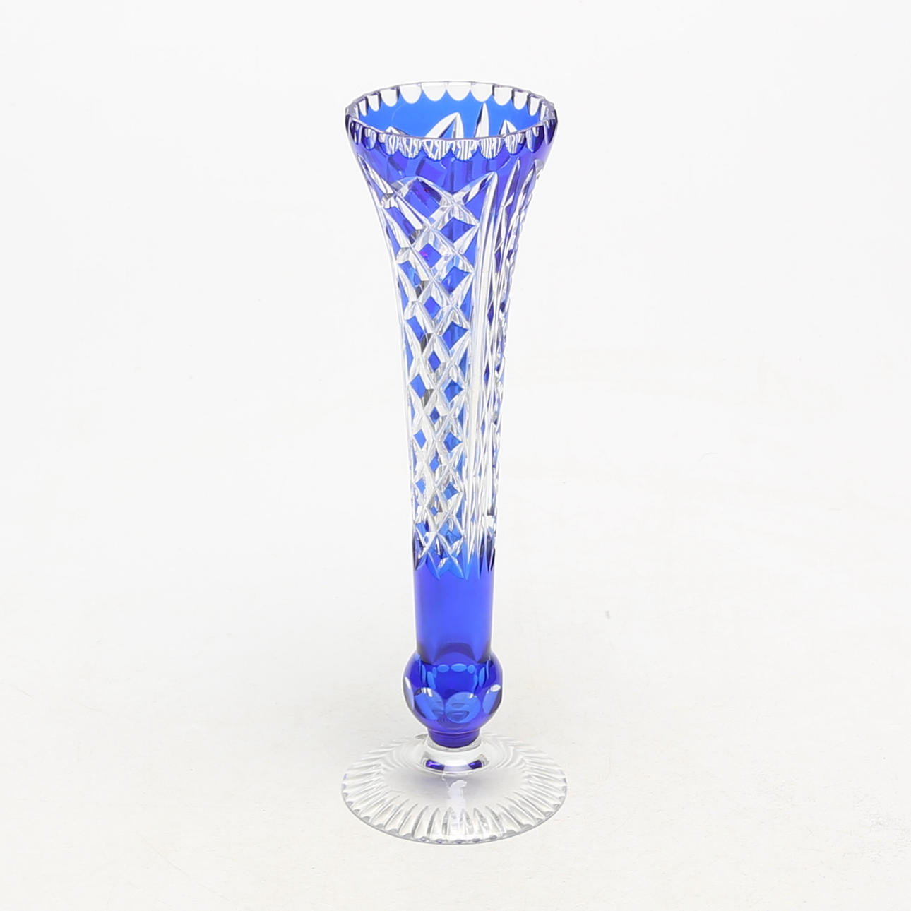 VAS, glas, överfångsglas, blå, Tyskland.