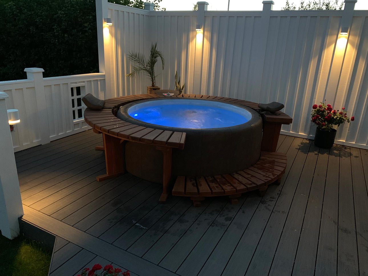 BUBBELBAD, Softub T300 Resort, 2000-tal.