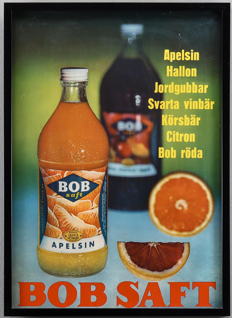 Bob Saft advertising poster, 20th century.