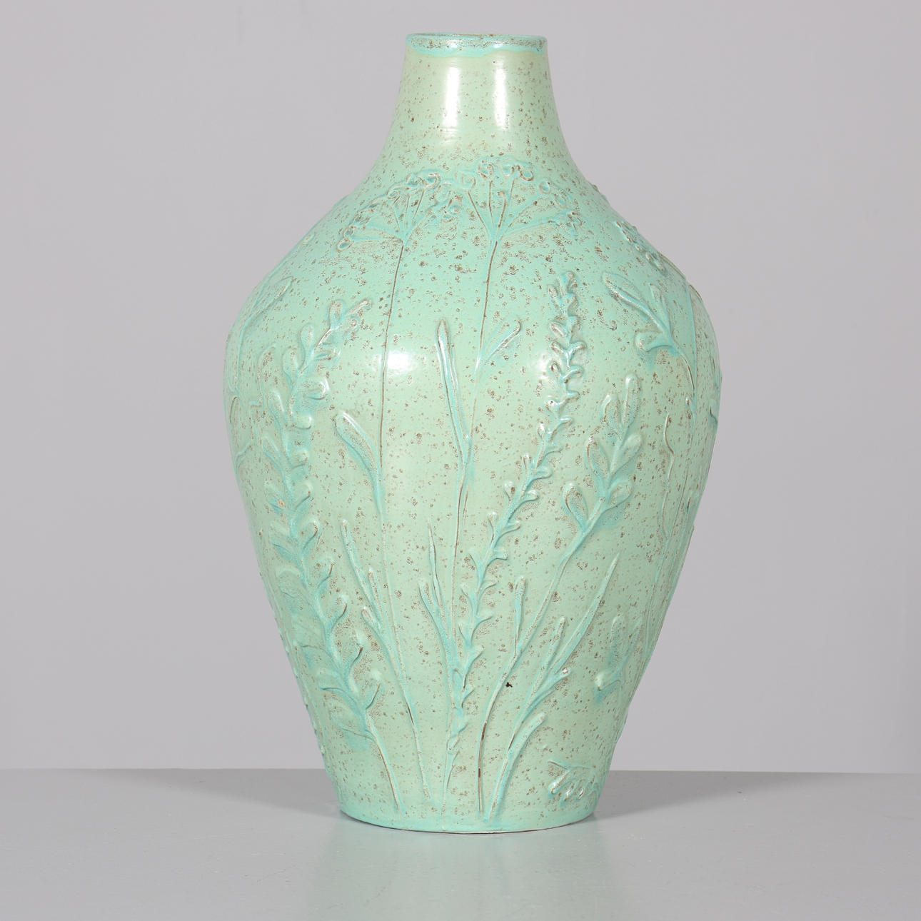Vase, ceramic, Nittsjö.