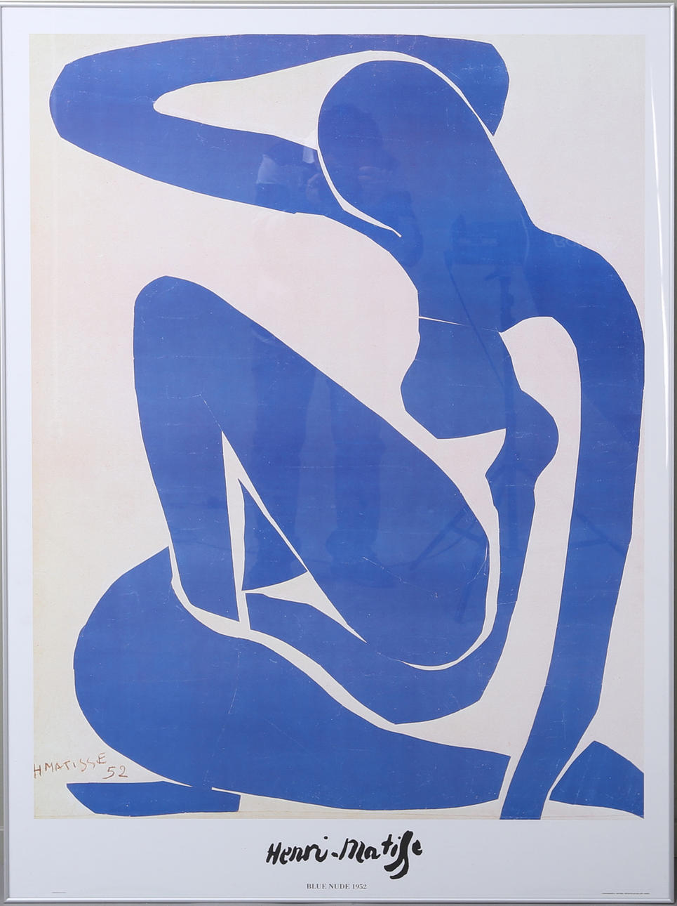 AFFISCH, "Blue Nude 1952", Matisse.