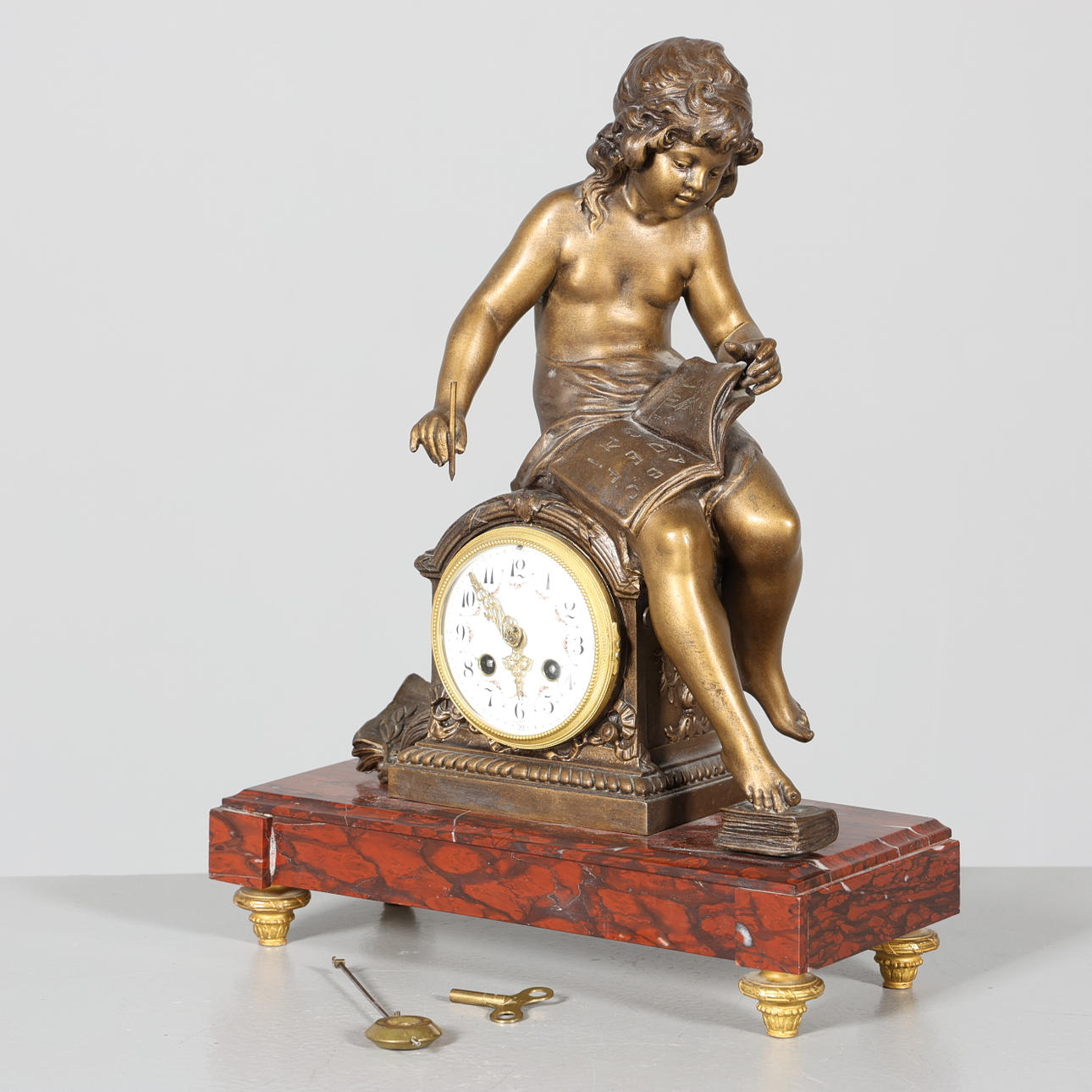 TABLE PENDYL, metal and wood.