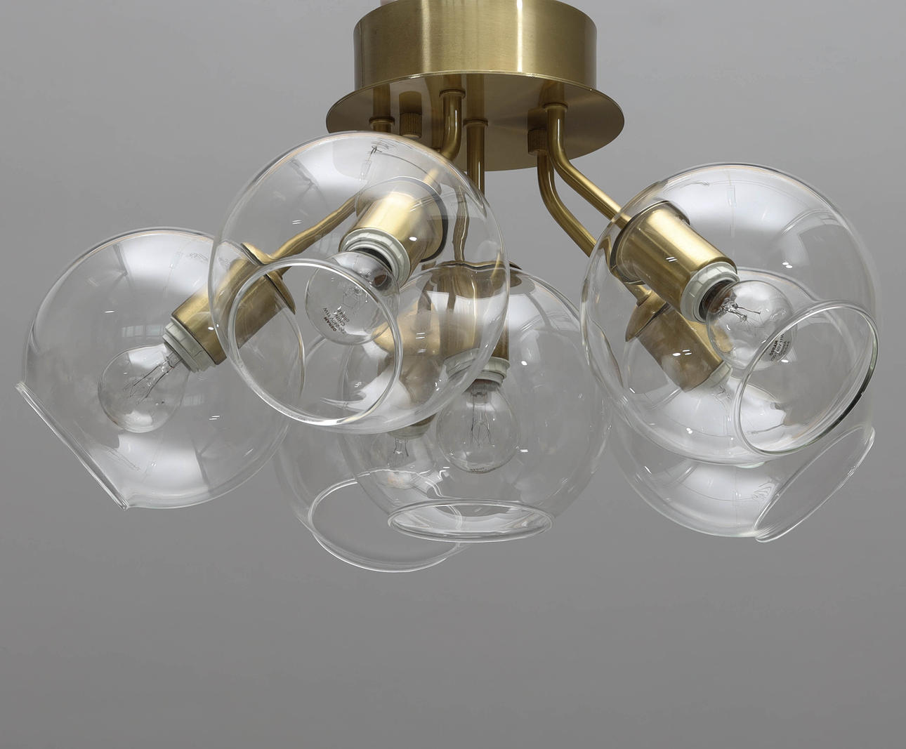 En 5-punkts loftslampe, Pholc, moderne.