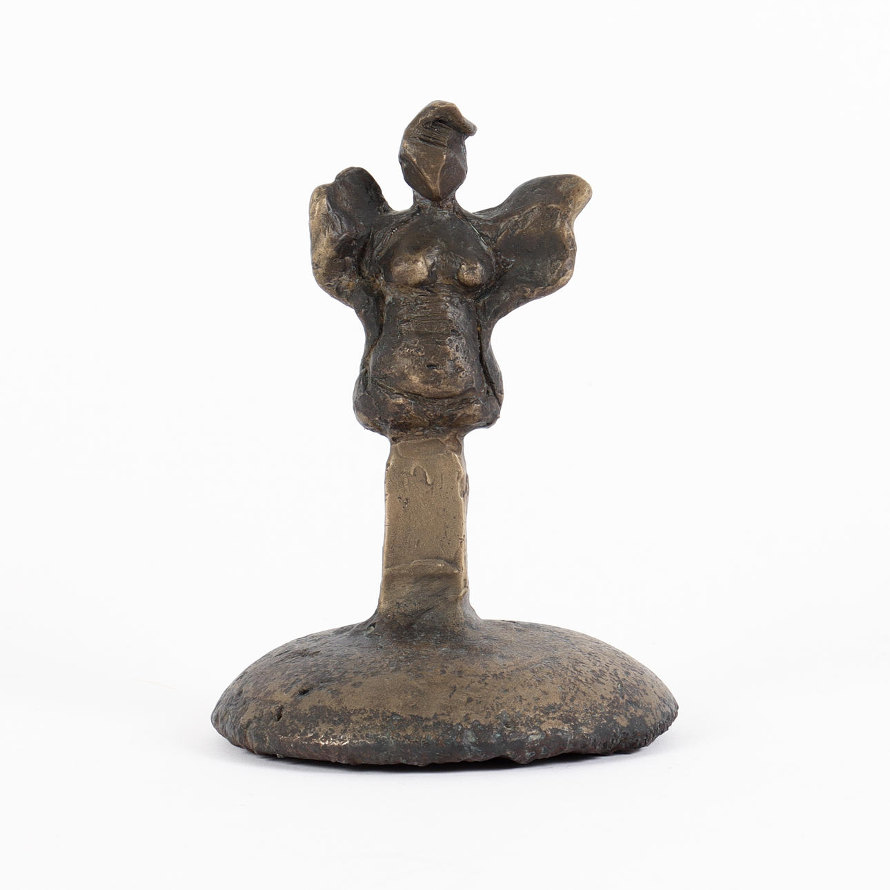 SCULPTURE cast metal.