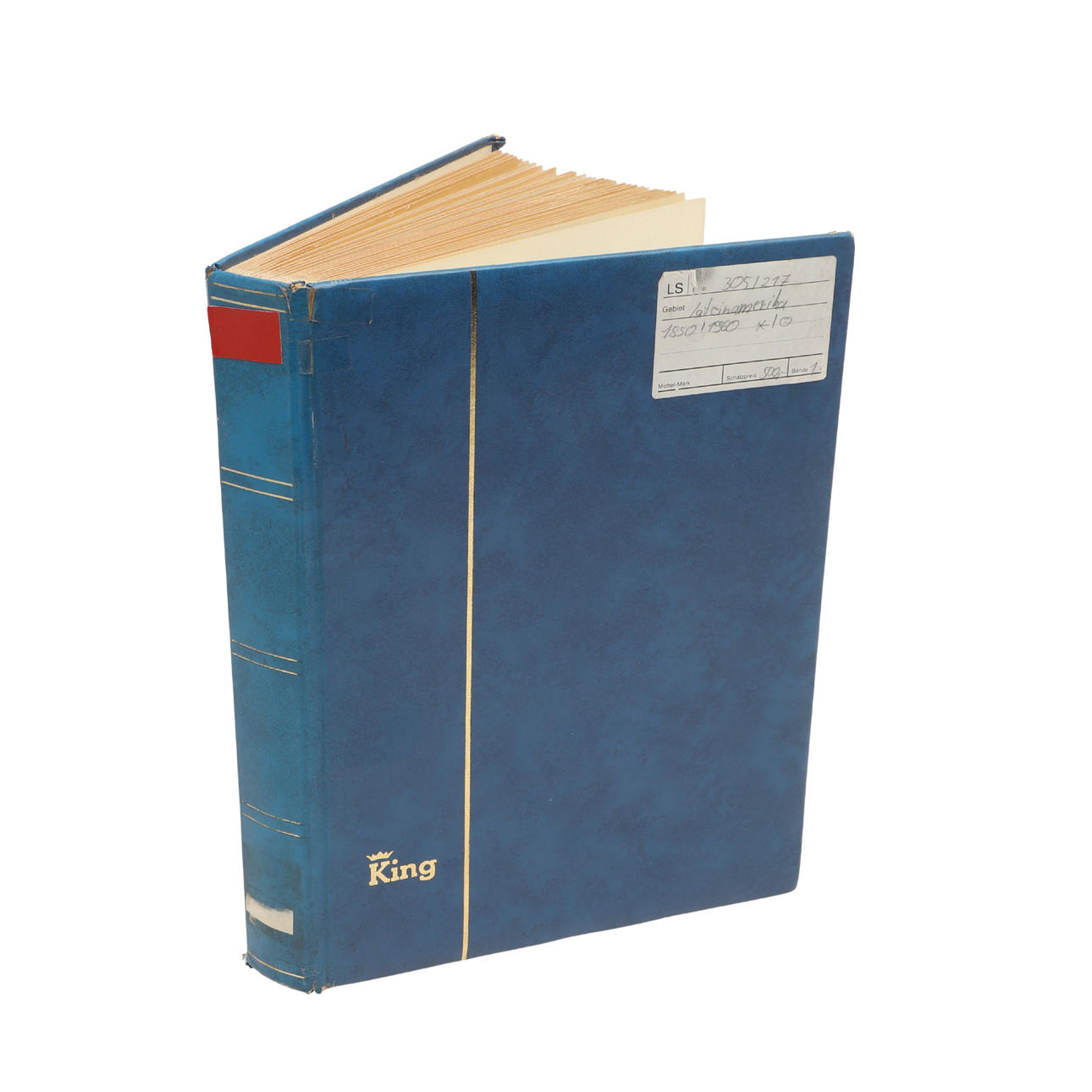 GREAT BRITAIN & COMMONWEALTH STAMP ALBUM.