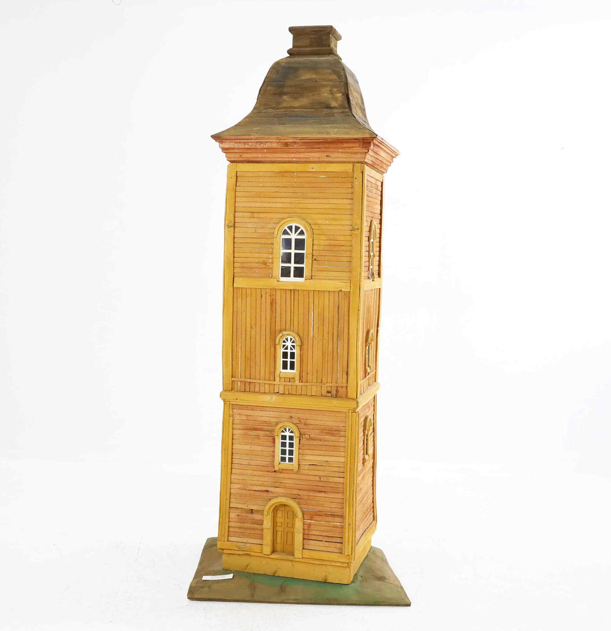 ANDERS ÅBERG. Skulptur, træ, „Karelian Tower“.