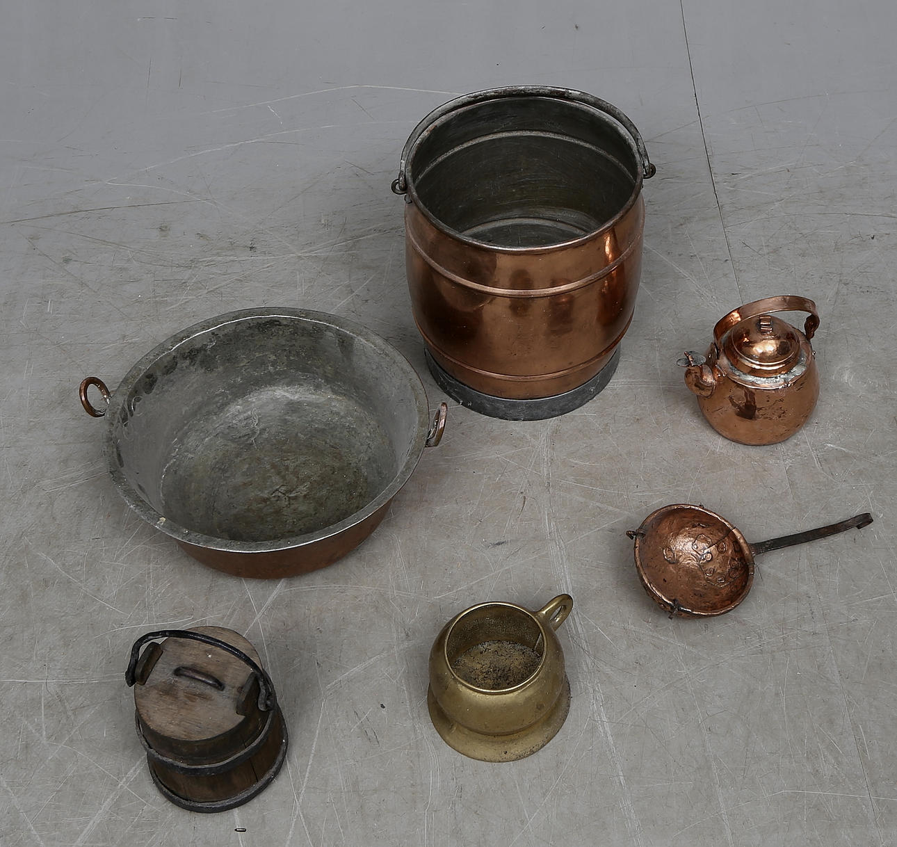 ALLMOGE, 6 delar, 1800-1900-tal.