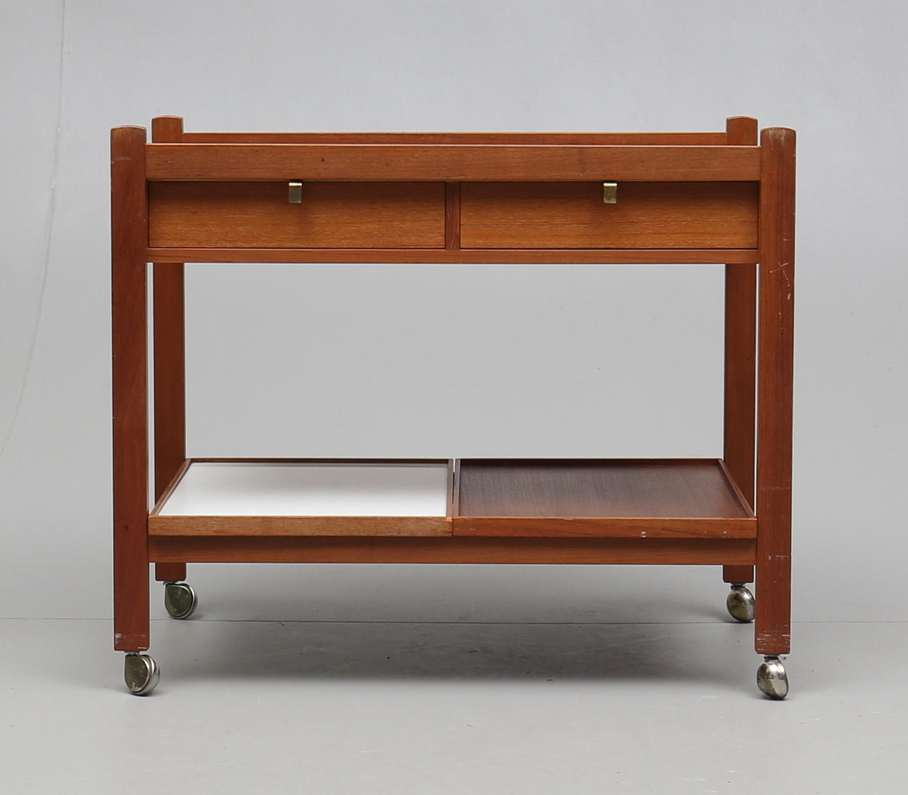 SERVERINGSVAGN, teak, okänd formgivare, 1960-tal.