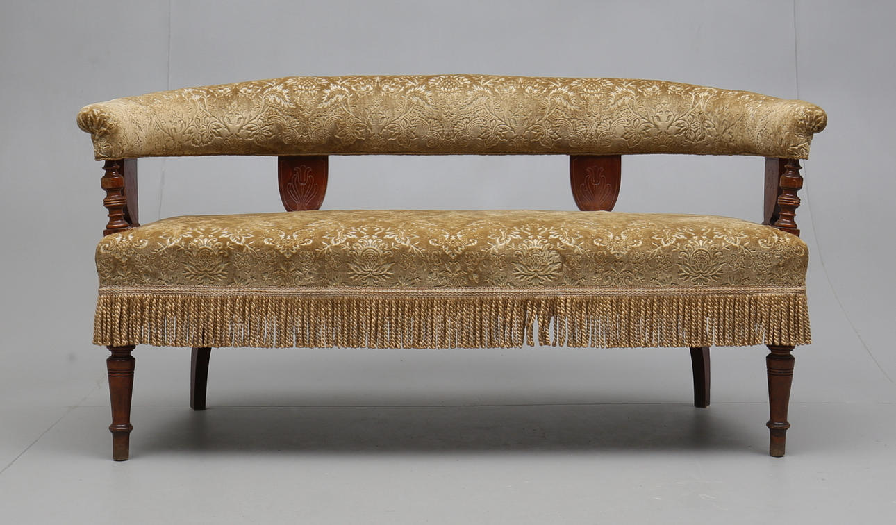 SOFFA, tapetserarstil, 1800-talets sista del.