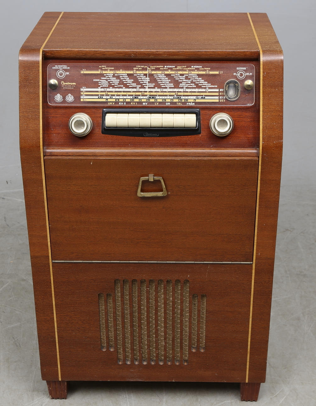 RADIOMÖBEL, Centrum, 1950/60-tal.