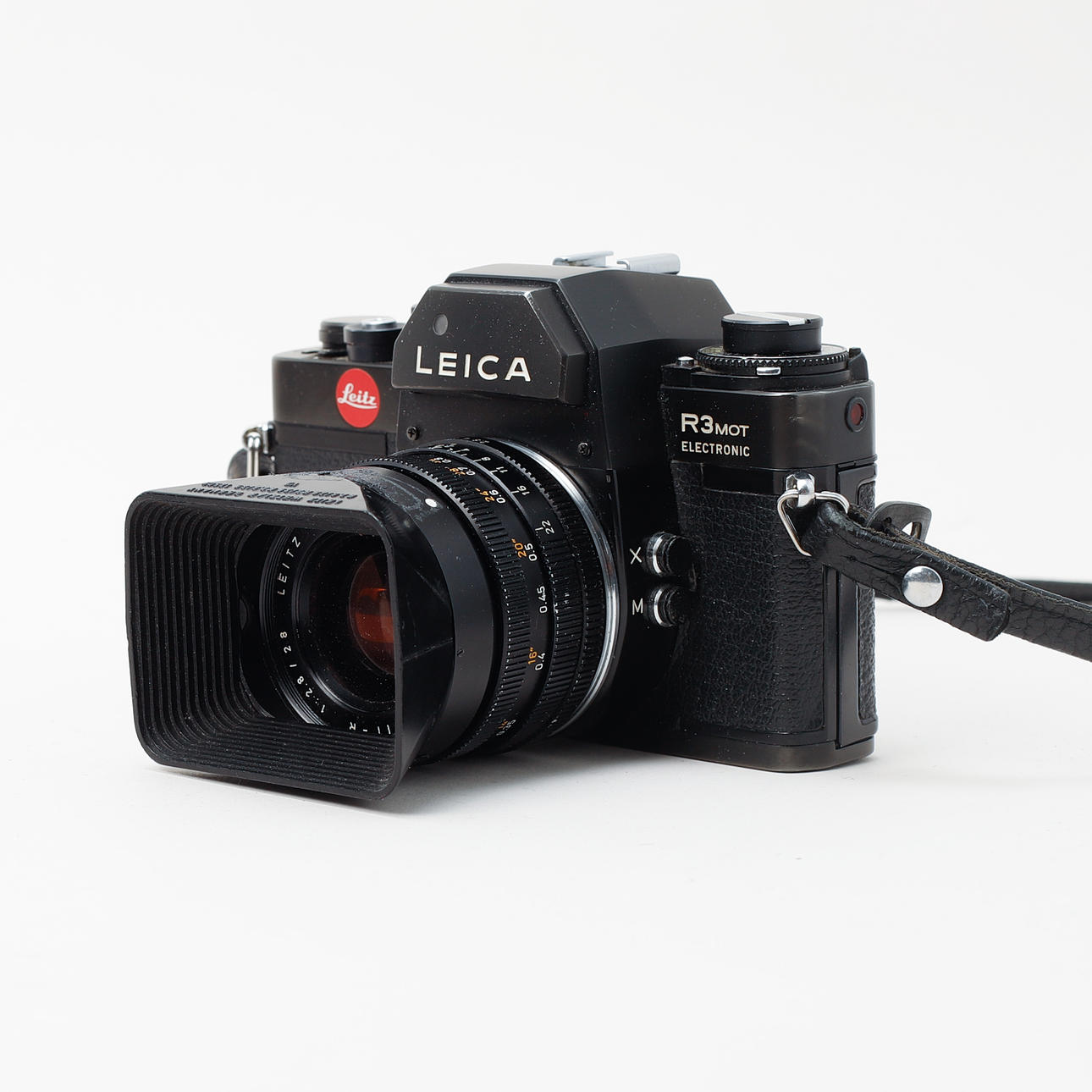 CAMERA, Leica R3 MOT, Electronic with 4 lens Leitz Wetzlar. Photo