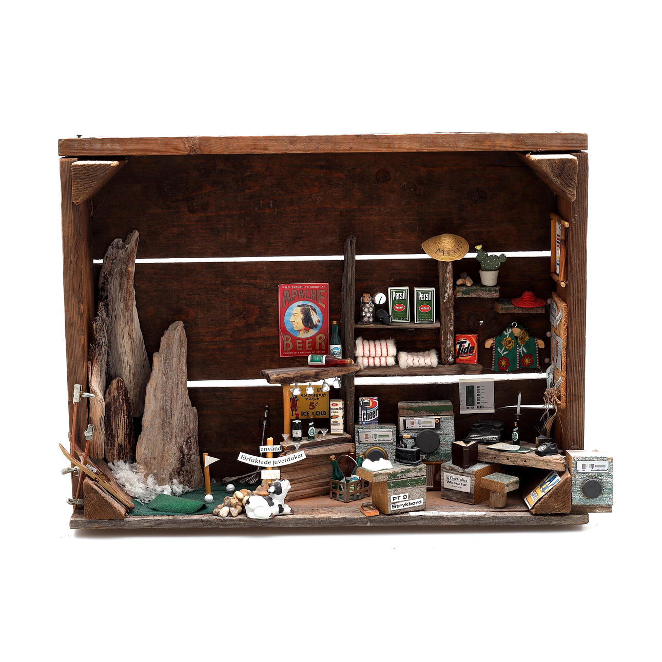 20th century viewing cabinet.