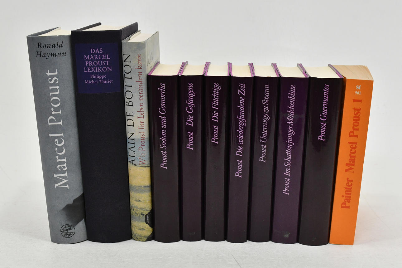 Marcel Proust, 11 vols. (German text).
