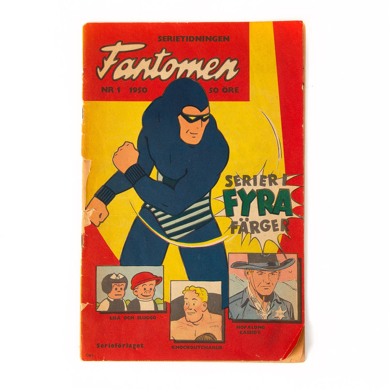 COMIC BOOK, The Phantom, no 1, 1950.