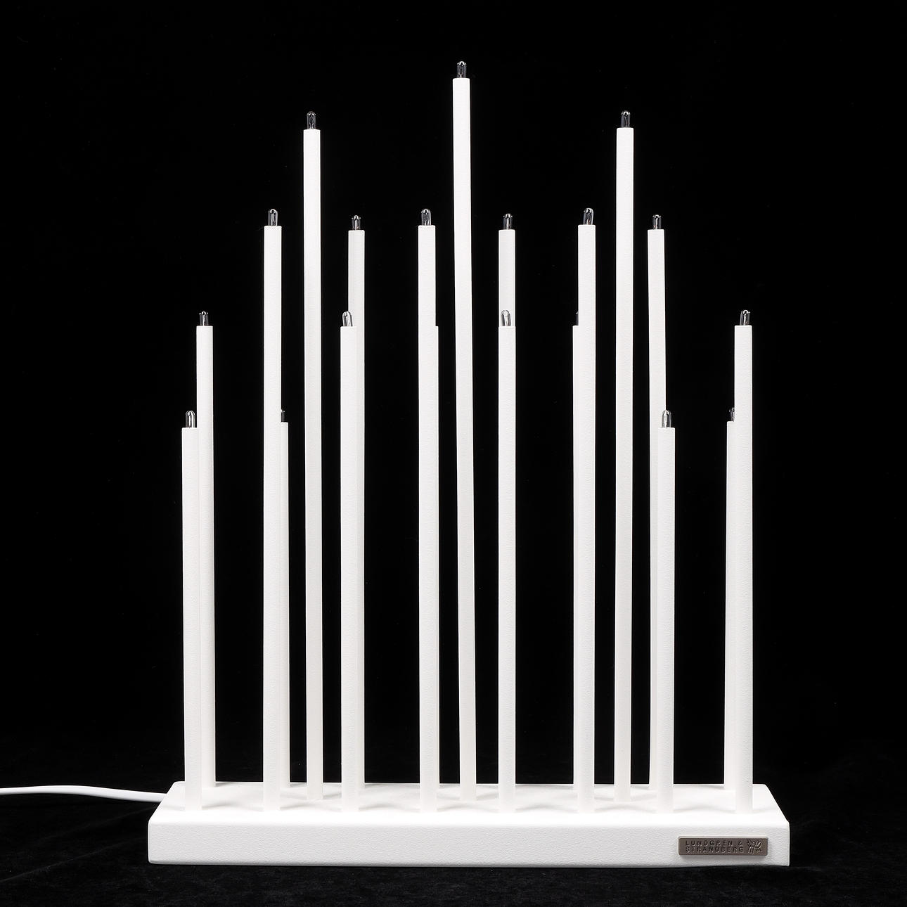 A “Elflugan” candlestick, Lundgren & Strandberg.