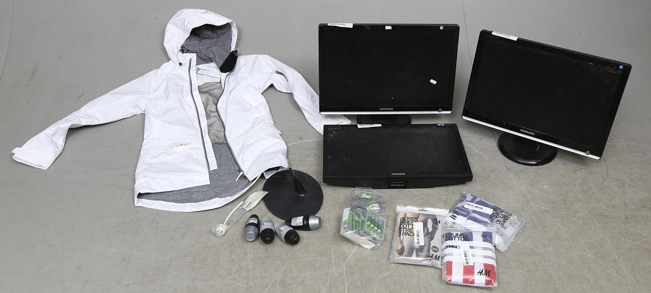 DIVERSE, bl.a. dataskärmar.