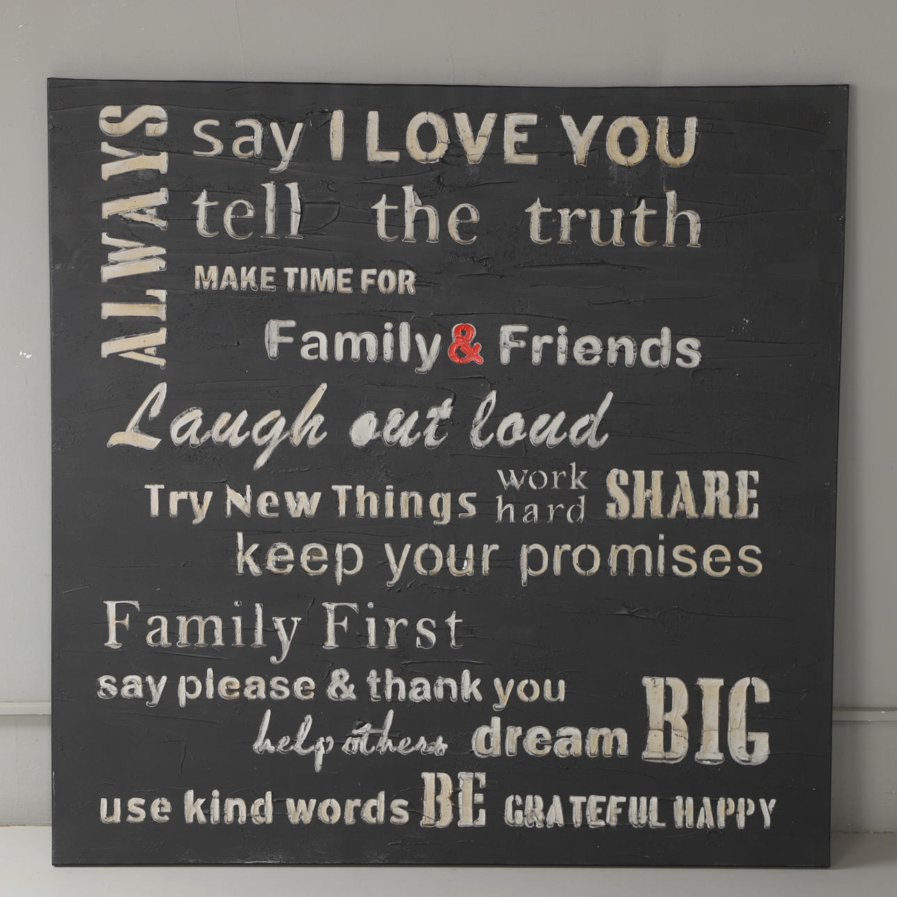 TAVLA, engelska uttryck, blandteknik.