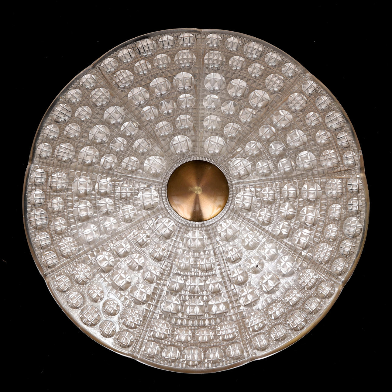 CARL FAGERLUND. Kattokatto, Orrefors.