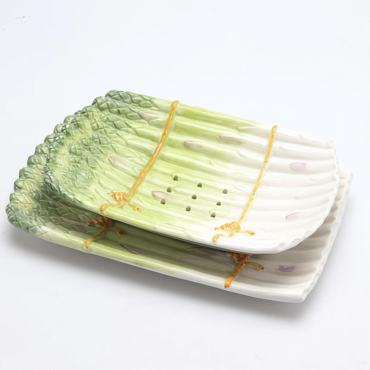 PLATO DE ESPÁRRAGOS con platillo.