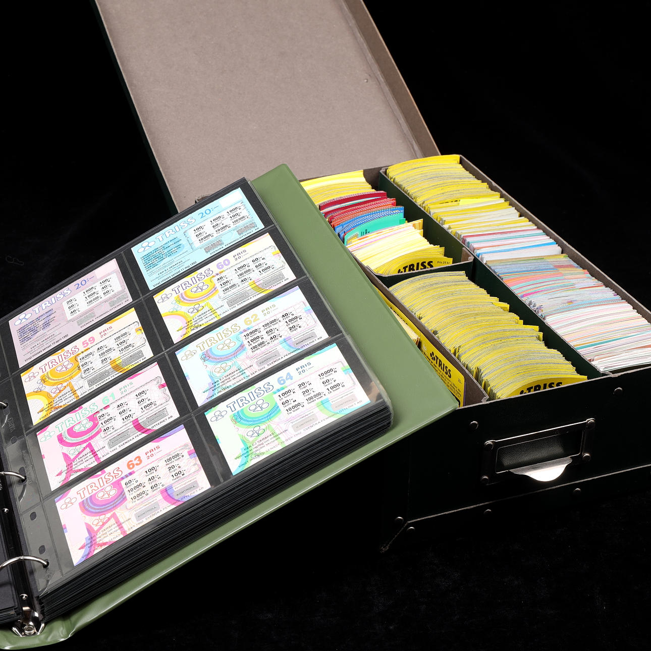 TRISSLOTTER, large collection, 1900/2000s.