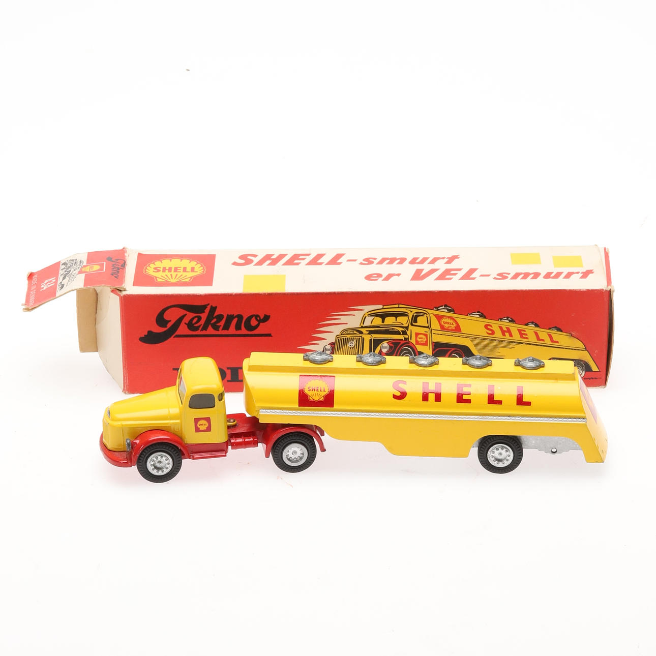 MODEL CAR, Volvo, Shell, Tekno, no 436, metal.