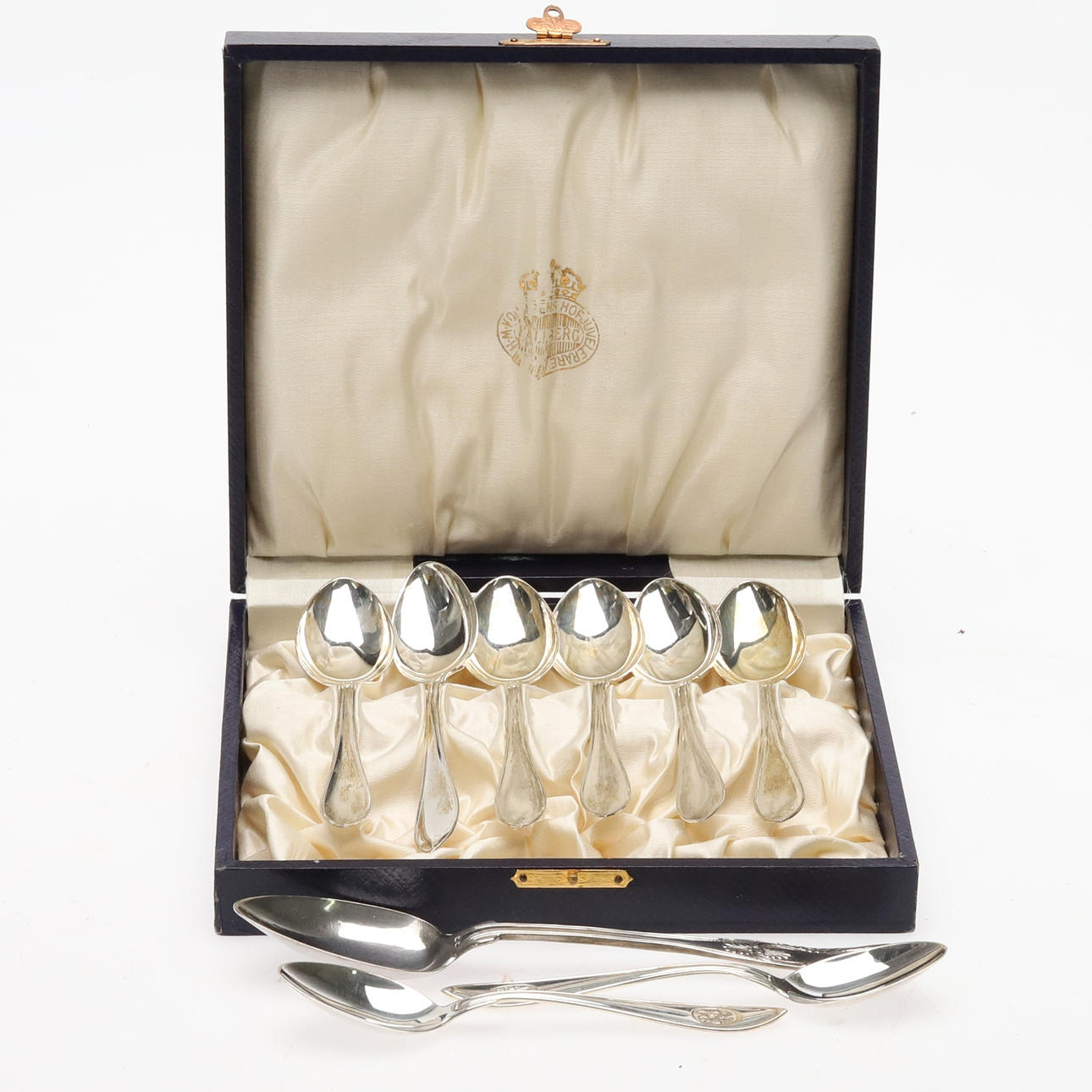 CUCHARAS, plata 118,5 gramos.