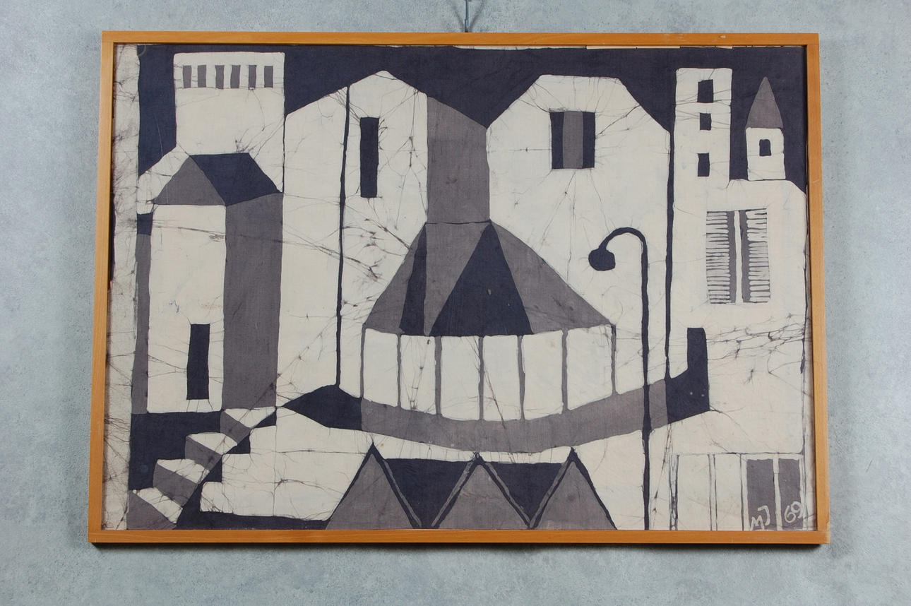 BATIKMÅLNING, 1960-tal.