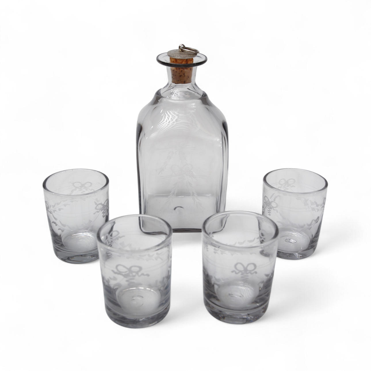 KARAFF OCH 4 GLAS. Reijmyre.