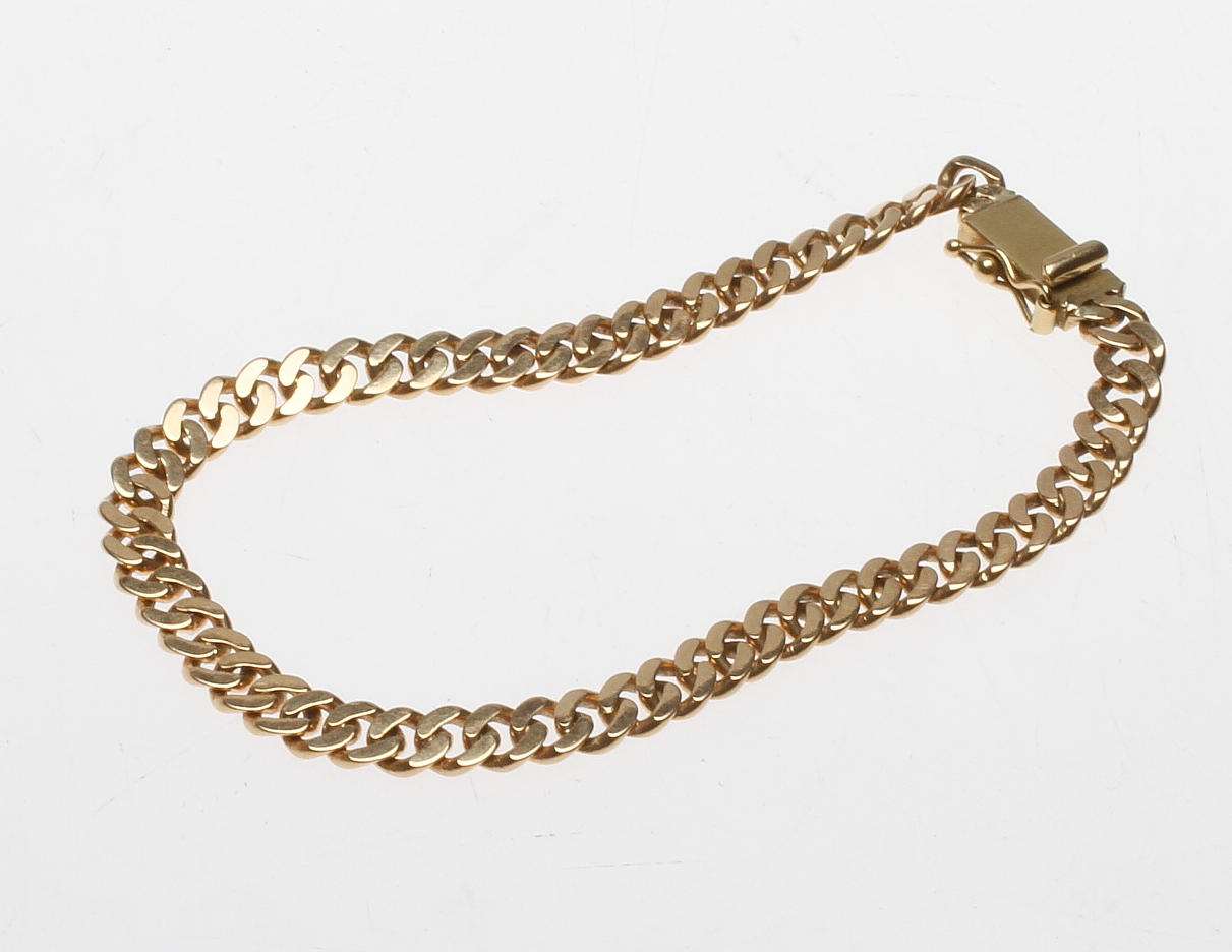 ARMBAND PANSAR, 18k guld, vikt ca 11,4 gr.