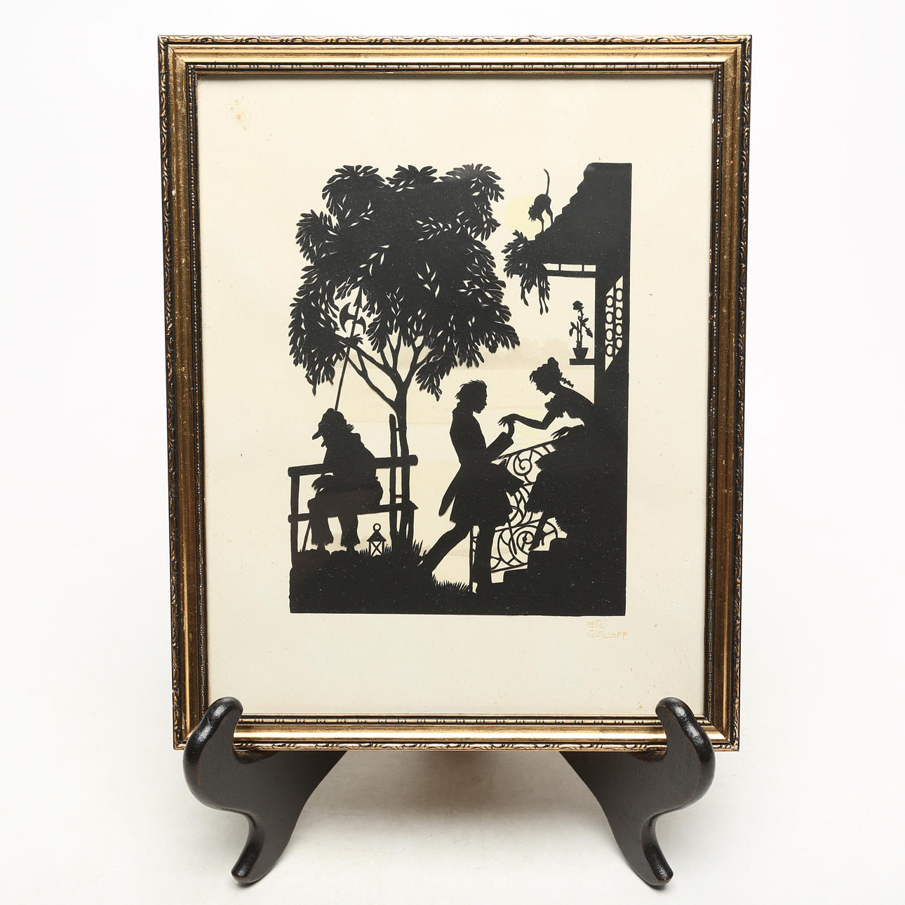 LOTTE GÜTZLAFF. SILHOUETTE CLIP, signed.