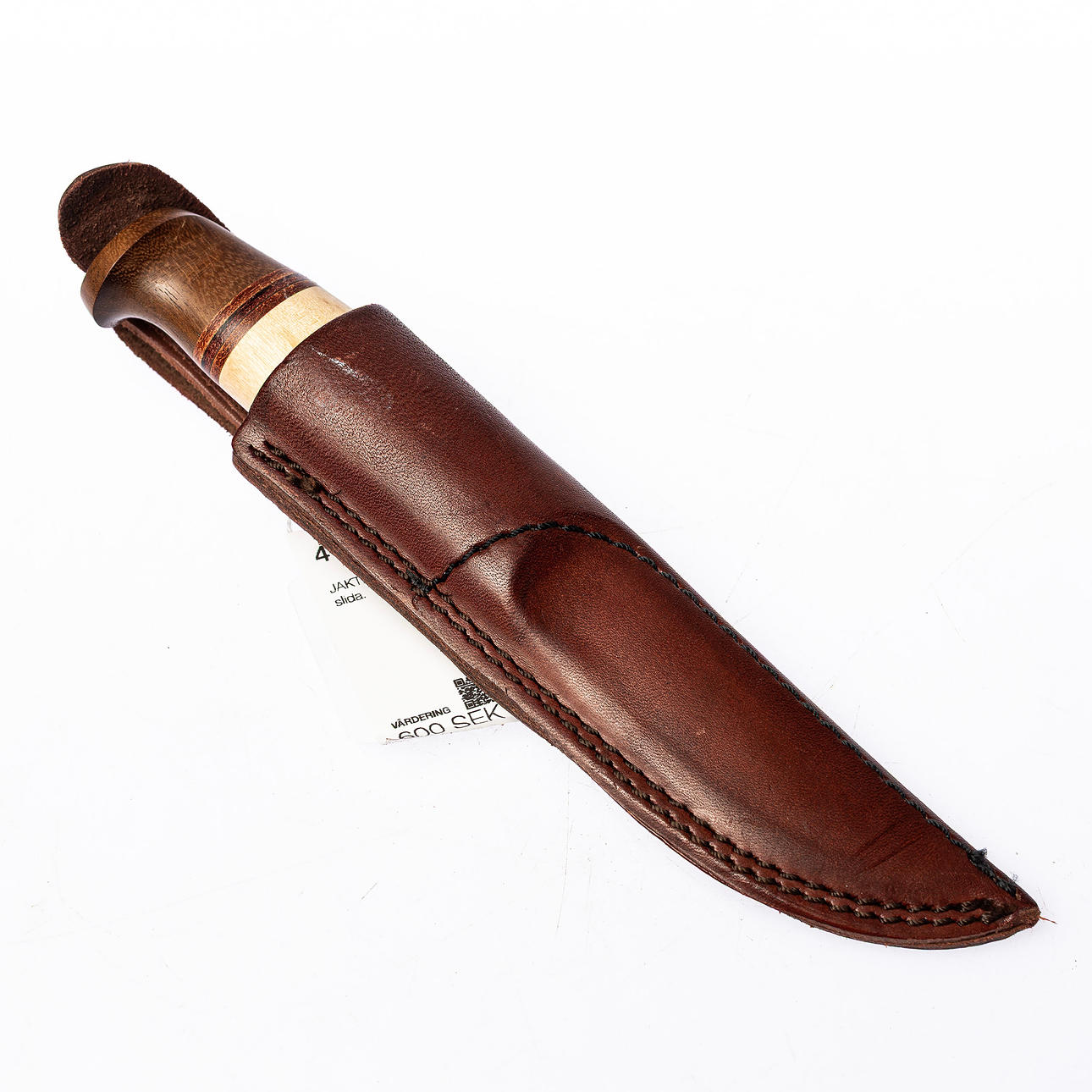 JAGDMESSER, mit Scheide.