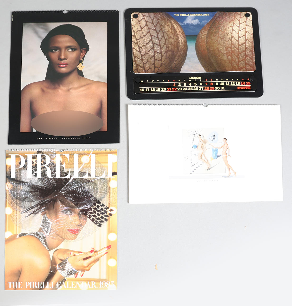 PIRELLI CALENDARS 1984-1987 (4).