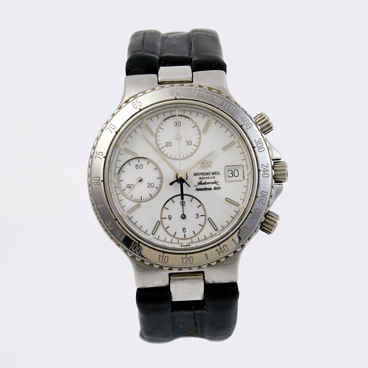 WRISTWATCH, Raymond Weil, “Amadeus 200", automatic, date, chronograph.