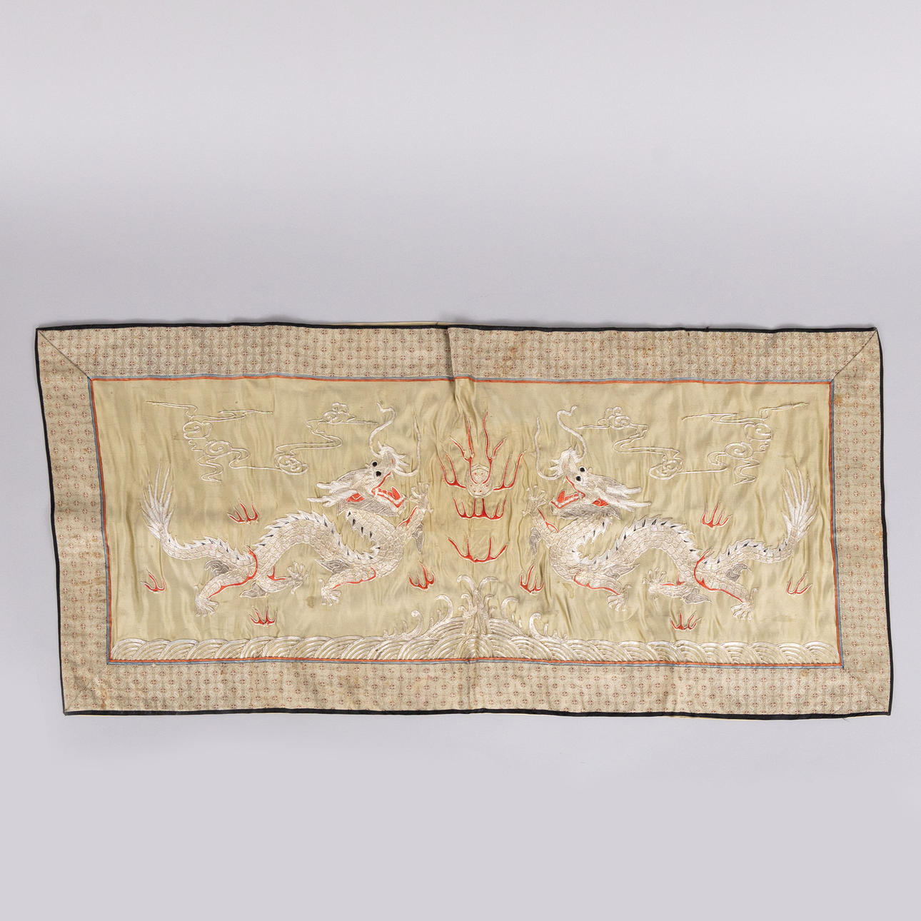 SILK EMBROIDERY, China circa 1900.