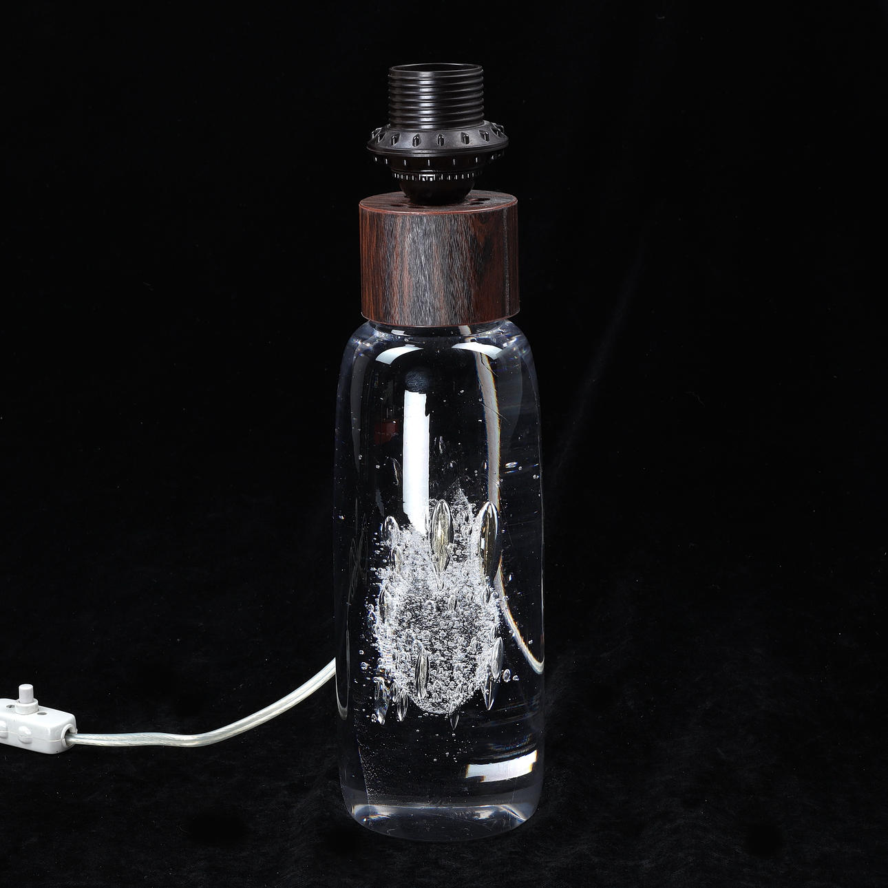 GÖRAN WÄRFF. Table lamp, glass, Kosta.