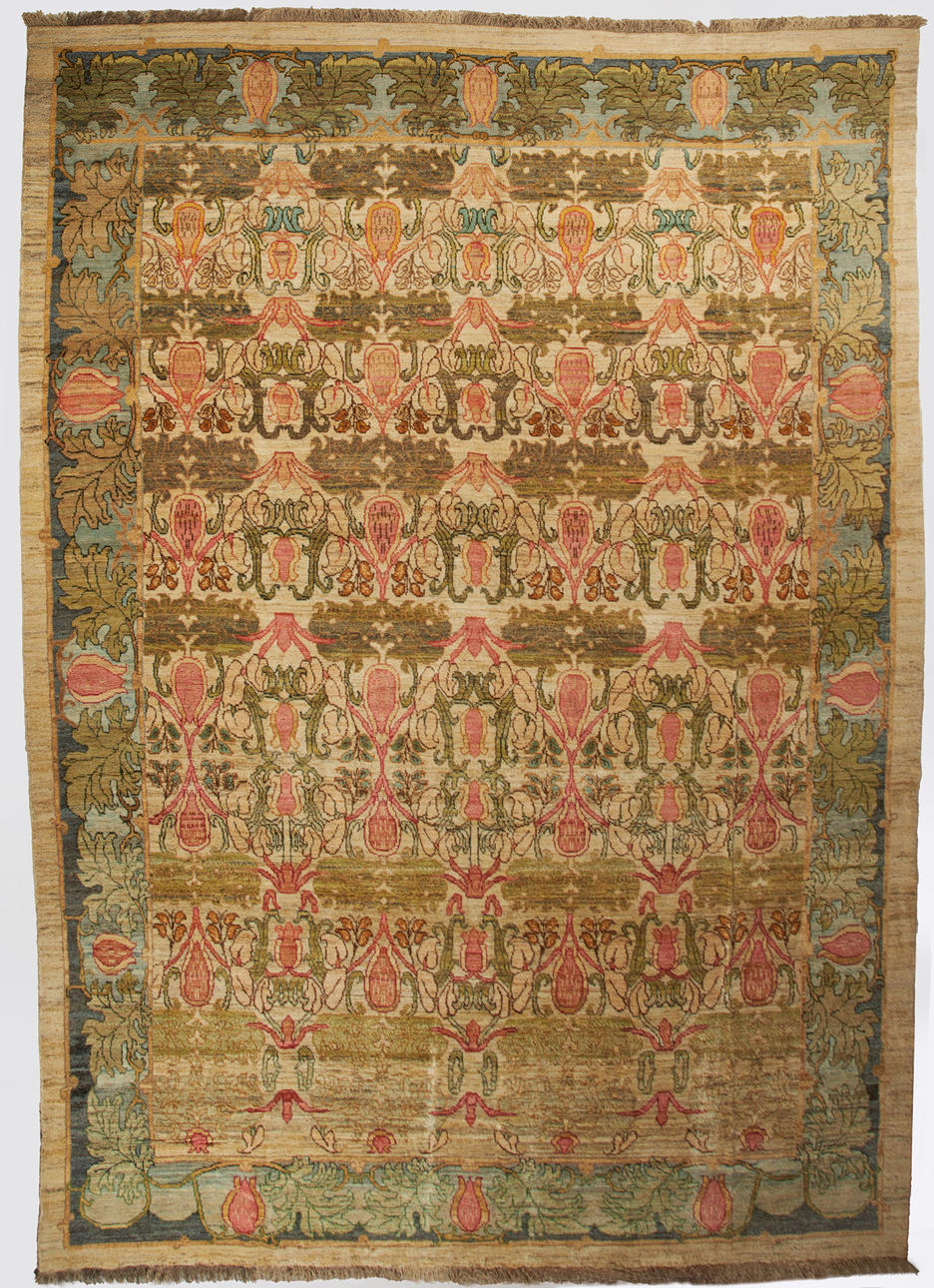 ORIENTTEPPICH. Sultanabad, Westpersisch, Kunsthandwerksmuster, ca. 607x417 cm.