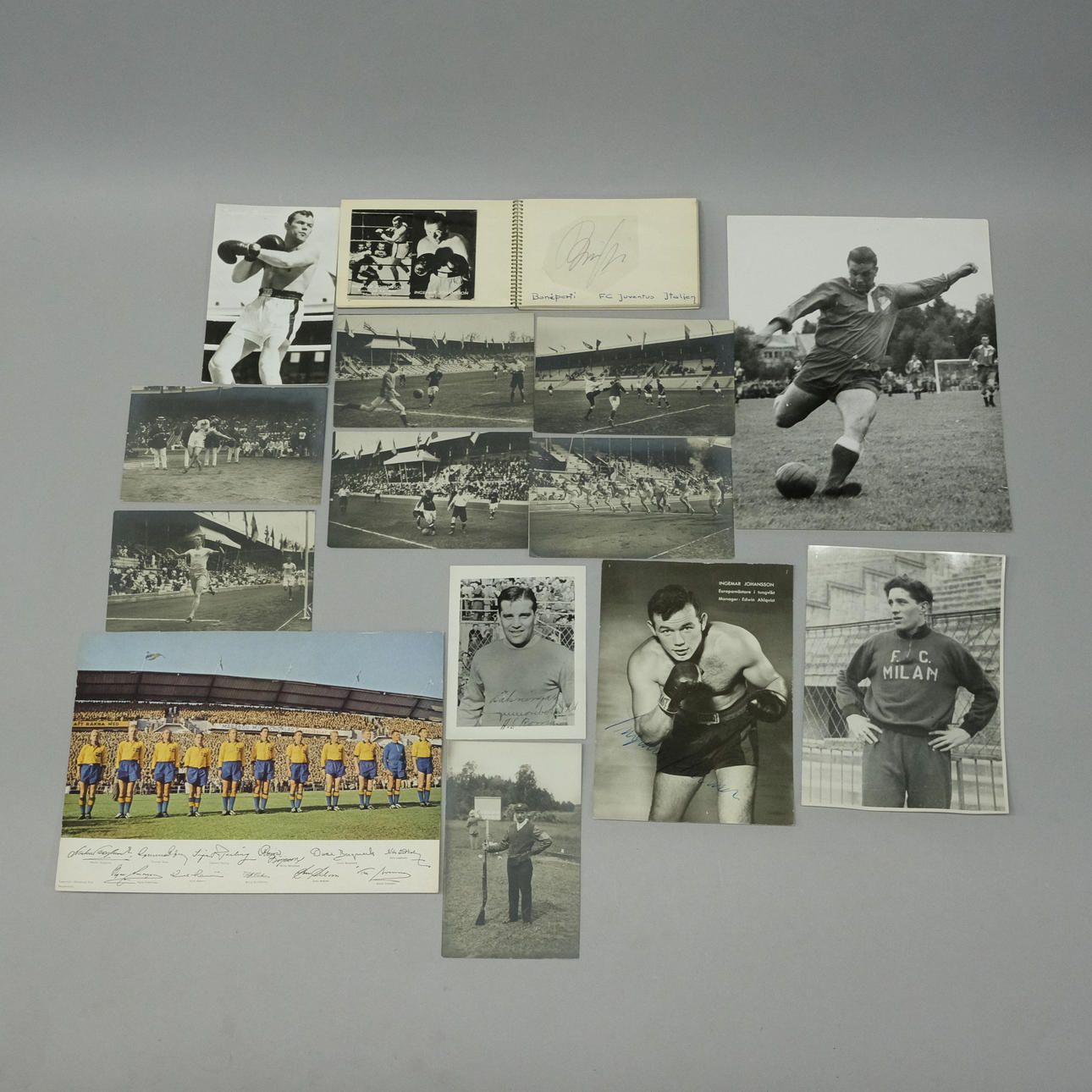 AUTOGRAPHS AND CARDS, SPORT.