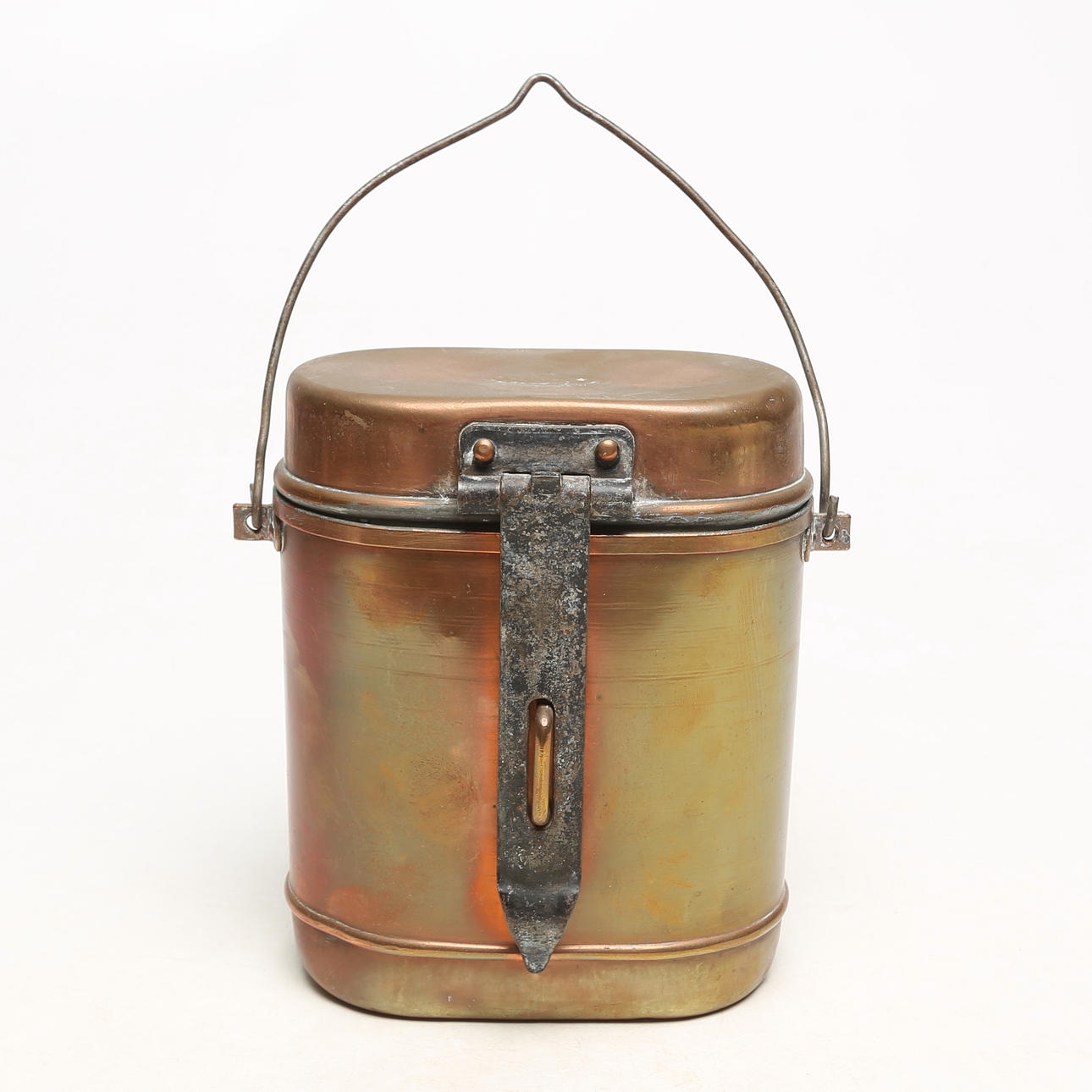 Lebensmittelbehälter, Militär, Kupfer.